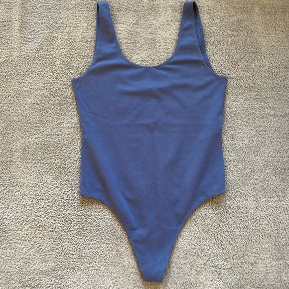 EC Wilfred Free Leila Bodysuit - Scoop Neck - Thong Back - Size L - Picture 1 of 3